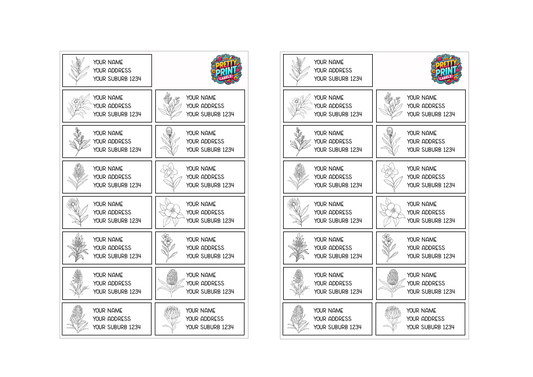 Address labels