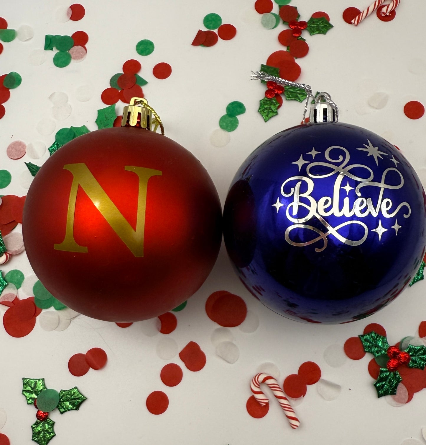 Personalised Initial and Name Ornament