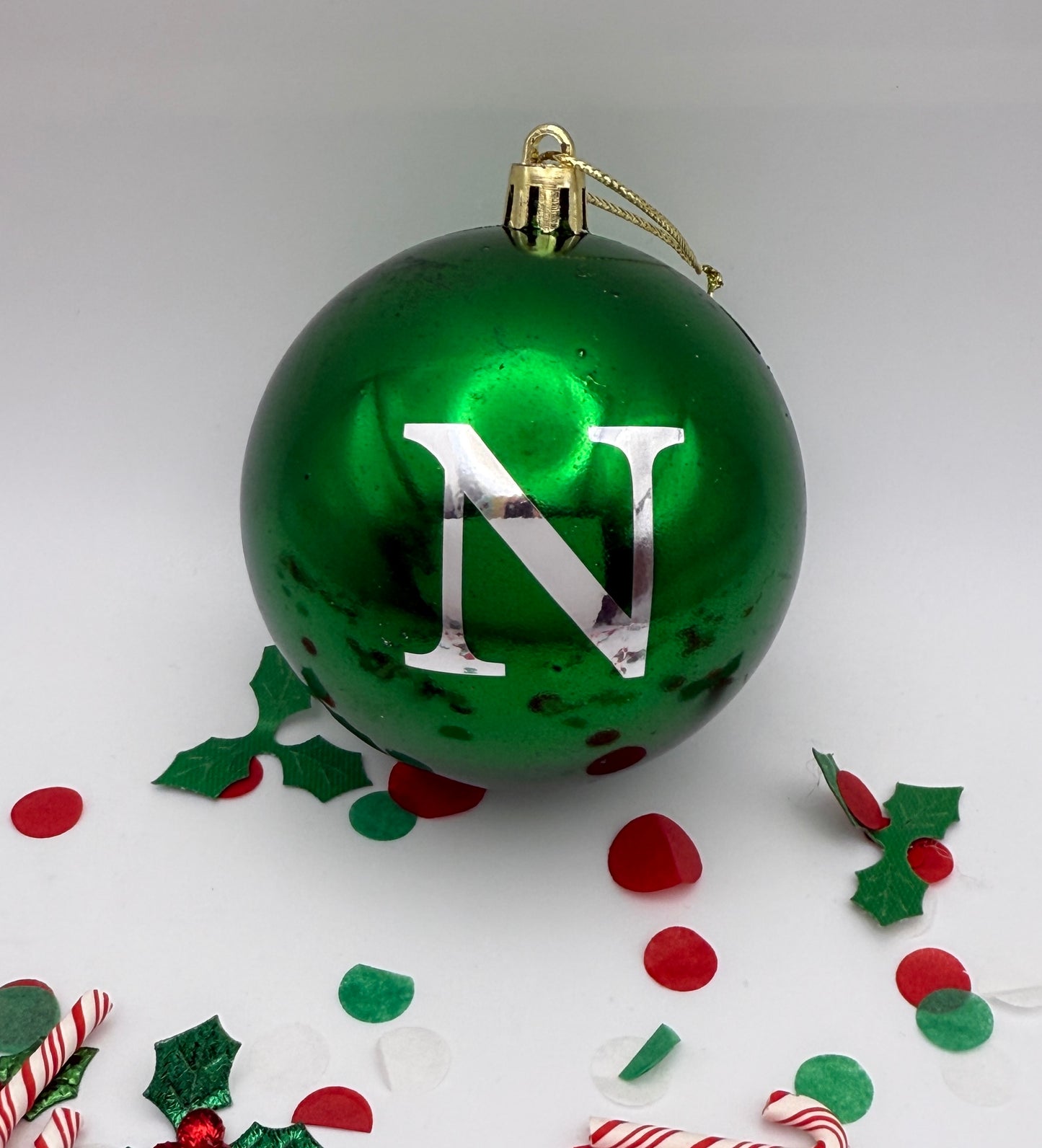 Personalised Initial and Name Ornament