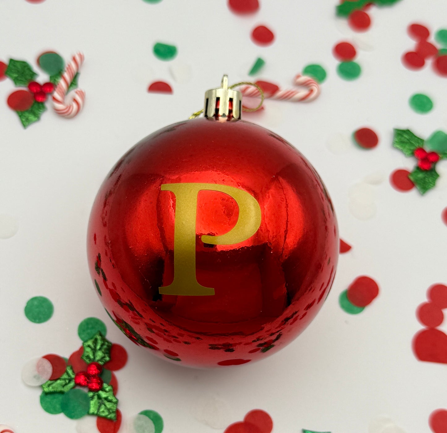 Personalised Initial and Name Ornament