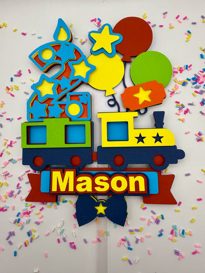 Large 3D cake topper